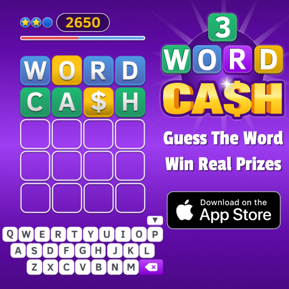 3 Word Cash App Store Graphic